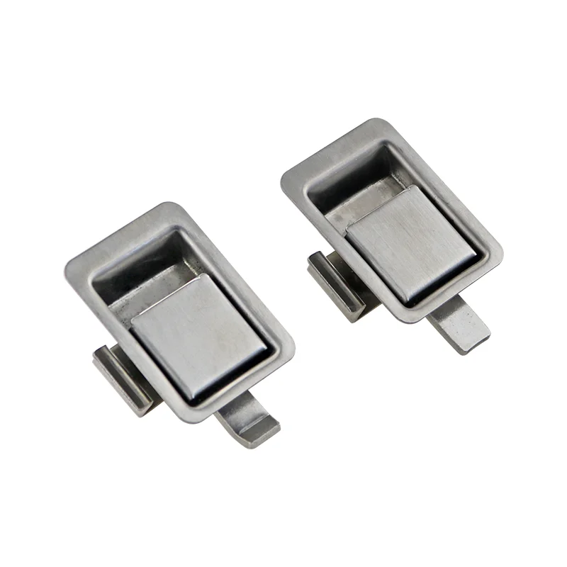 

304 Stainless Steel Panel Lock for Industrial Machinery Equipment Box Cabinet Door Latch Lock Flat Lock