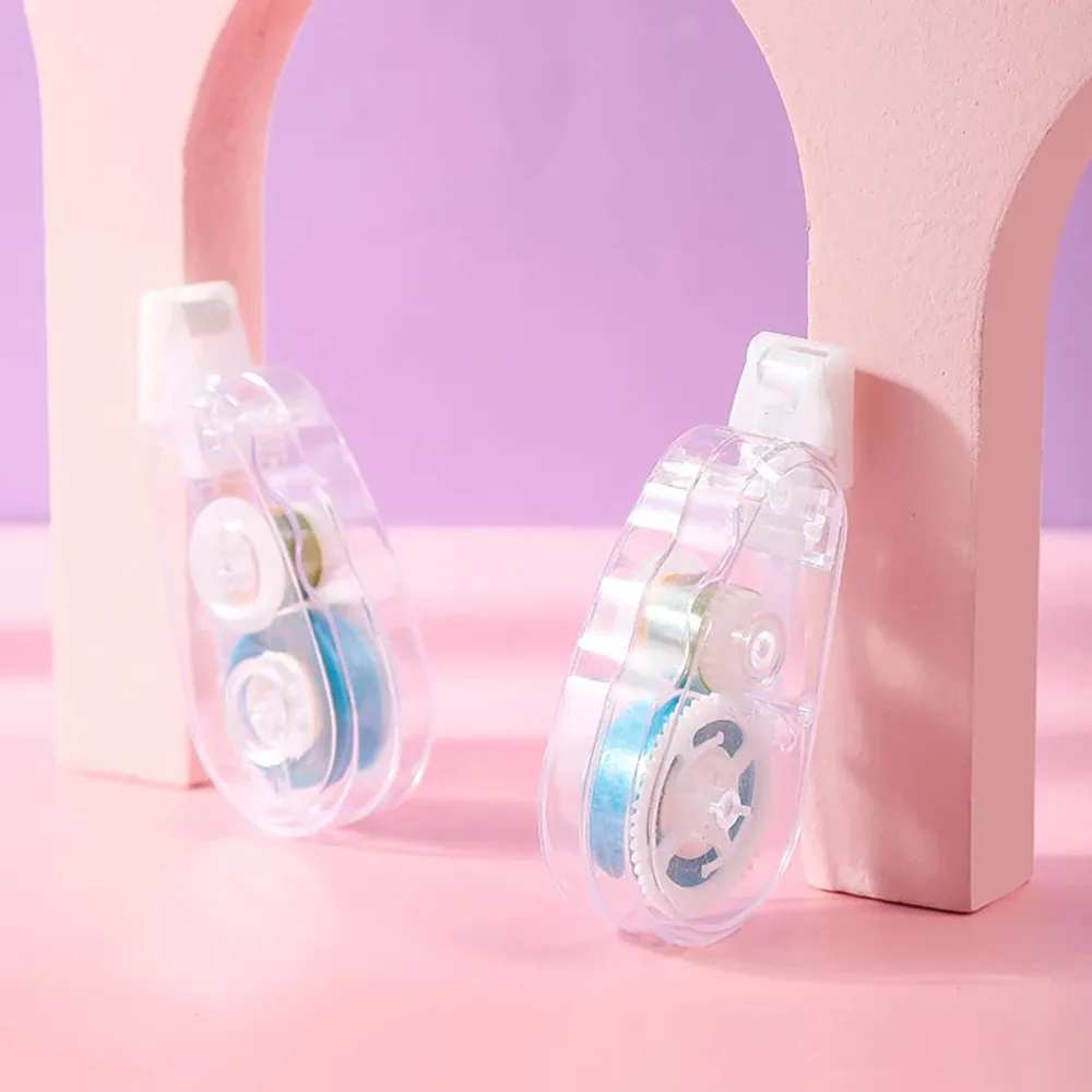 4 قطعة/المجموعة على الوجهين لاصق النقاط شريط لاصق خالية من الأحماض أرشيفال آمنة دائمة الشريط الأسطوانة عداء لصياغة وسكرابوكينغ