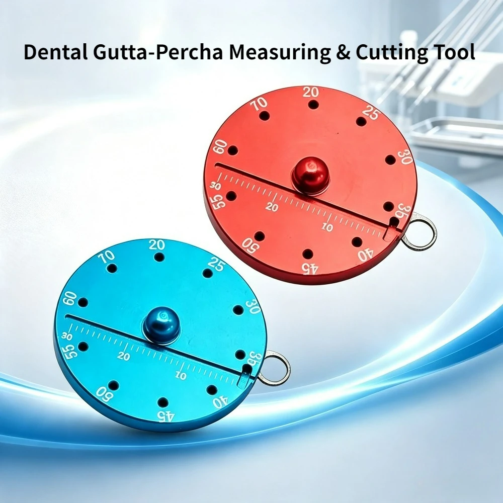 Dental Gutta-Percha Measuring & Cutting Tool, Precise Root Canal Endodontic Cutter for Dental Clinics