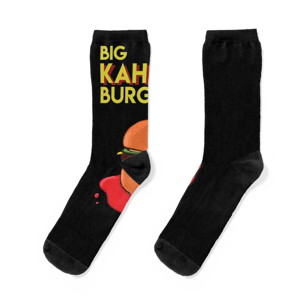 

PULP FICTION BURGER Socks sheer christmass gift luxury cartoon Socks Girl Men's