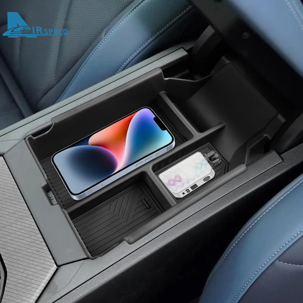 عالية الجودة ABS مسند الذراع المركزي صندوق تخزين درج منظم لسيارات BMW X3 G45 2025 + اكسسوارات السيارات السيارات