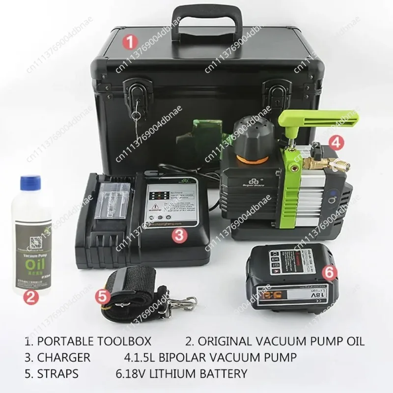 Lithium Battery Rechargeable Vacuum Pump R32 Explosion-proof 1.5L Small Intelligent Vacuum Pump Brushless Motor Pump
