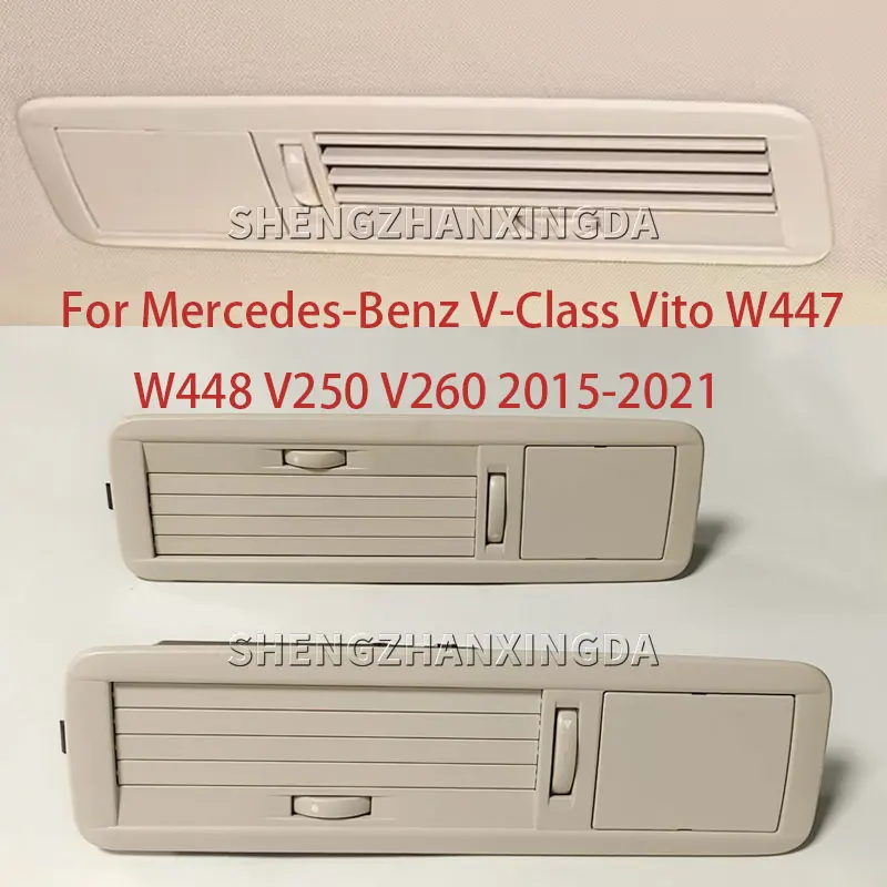 

Shengzhan Xingda Is Suitable for Mercedes-Benz V-Class Vito W447 W448 V250 V260 2015-2021 Car Front and Rear Roof Air Conditioning Vent Assembly Air Conditioning Outlet Grille 2016-2023