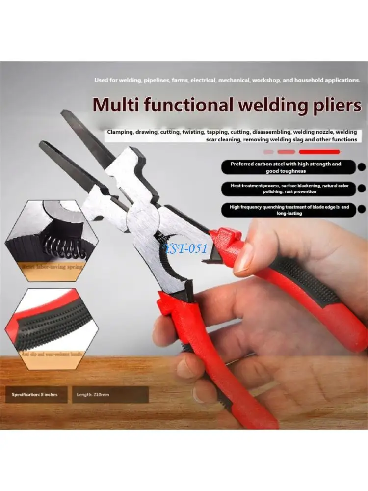 E15A Industrial Welding Clamp Featuring Spring Loaded Mechanism For Easy Operation