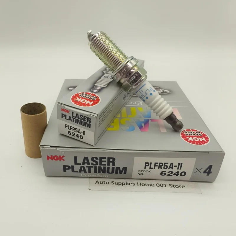 4/6PCS Original NGK PLFR5A-11 6240 Laser Platinum Spark Plugs For