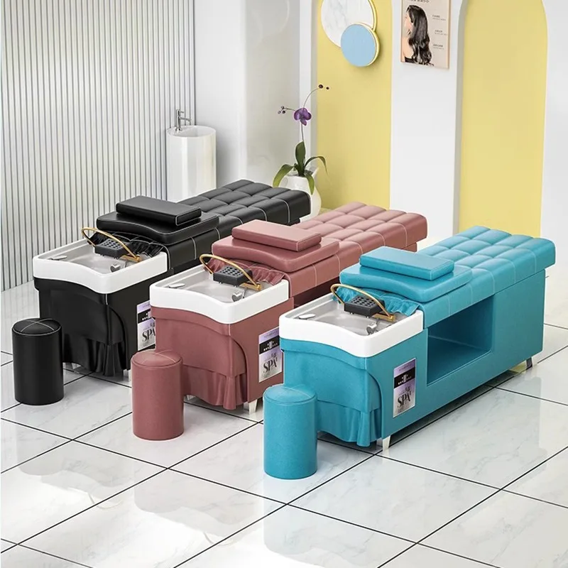 

Стулья для шампуня с водным циклом в тайском стиле, массажный душ, эргономичный шампунь, кровать, скандинавский водный цикл, мебель для салона Peluqueria FYSC