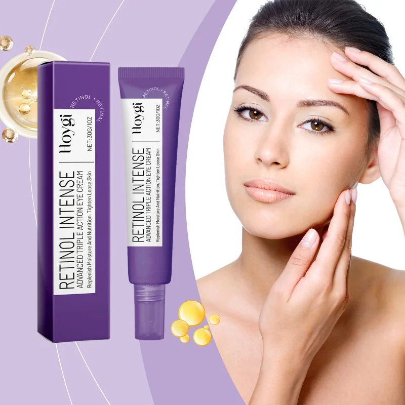 

Gentle Nourishing Retinol Triple Action Eye Cream, Cares For Soft Skin Reduces Eye Fine Lines, Ideal For Eye Care