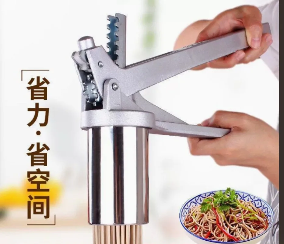 7 Modes Stainless Steel Pasta Maker Handmade Noodles Press Spaghetti Noodle Press Machine Hand Operated Dough Cutter Molds