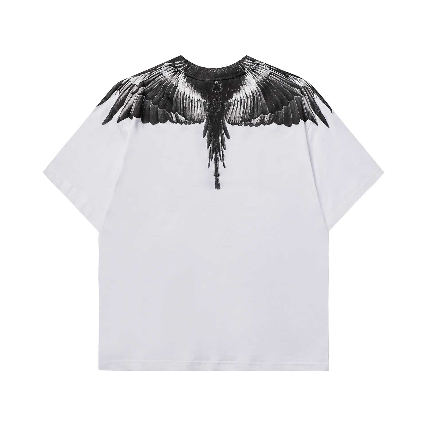 Высочайшее качество, мужская и женская быстросохнущая футболка Marcelo Burlon MB, брендовые футболки с принтом крыльев, спортивные повседневные футболки Y2K Street с коротким рукавом