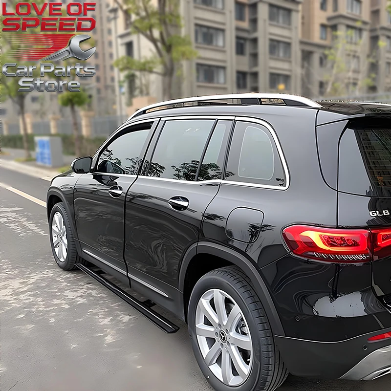 2026 New Arrival Anti-Pinch Waterproof Thickened Aluminum Automatic Electric Power Side Step For Benz GLB 2020-2025