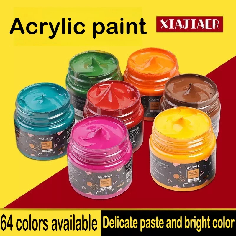 

2000/100ml 40 Colors Acrylic Paint Professional Painting Pigments Art Painting Waterproof Pigment School Supplies Stationery