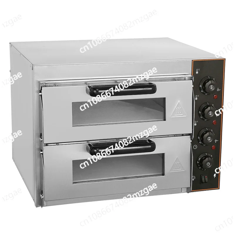 

Commercial electric baking pizza oven Food baking equipment Single double layer can bake 9 inch/12 inch pizza oven