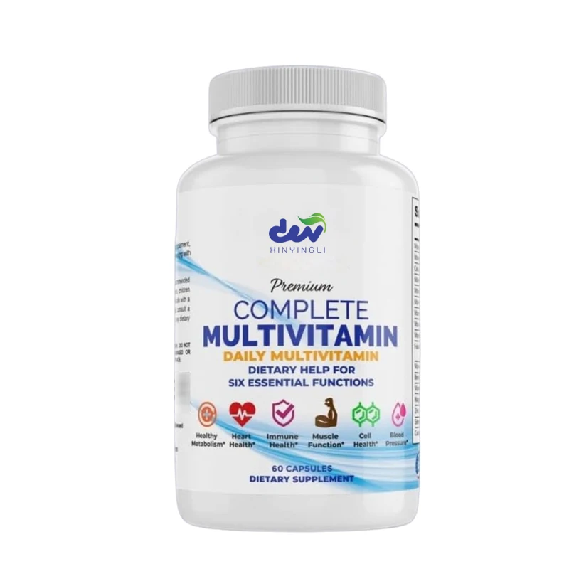 

Compound Vitamin Supplement -60 capsules, essential vitamins and minerals, immune support, suitable for both men and women.
