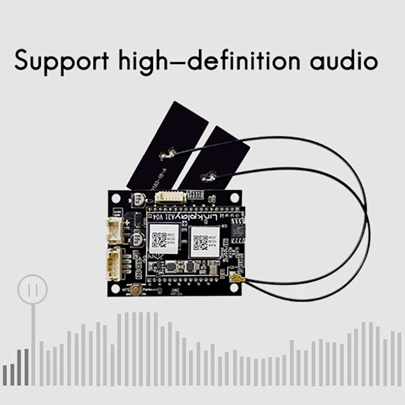 XTECH Wifi 2.4G&Bluetooth 5.0 APP Control Multi-Source Module Audio Amplifier Speaker Module Supports Airplay DLNA