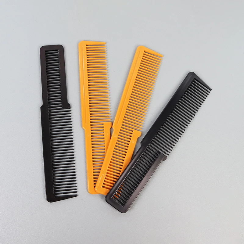 مشط تشذيب الشعر البلاستيكي المضاد للساكنة ، رأس مسطح ، مشط تصفيف الصالون ، 1: