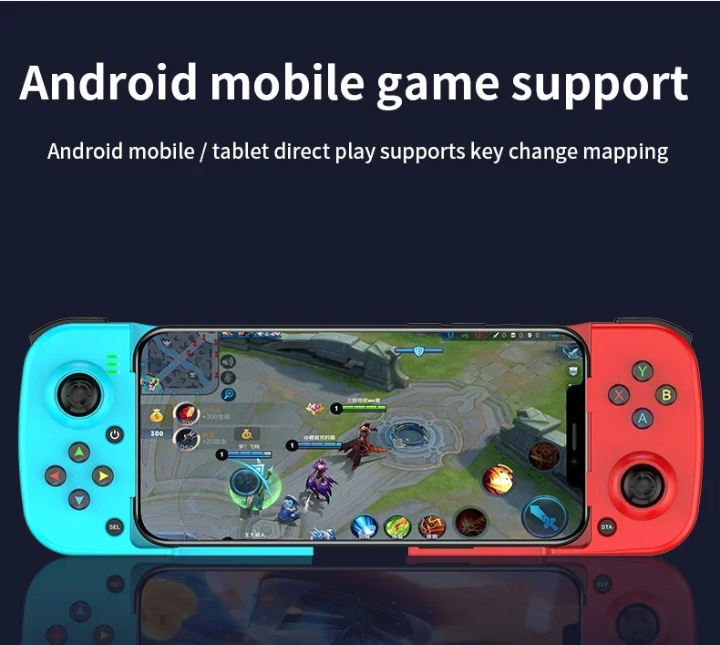 mando gamepad mobile phone controller with expandable game controller support for Android/iOS/Hongmeng mobile game controllers