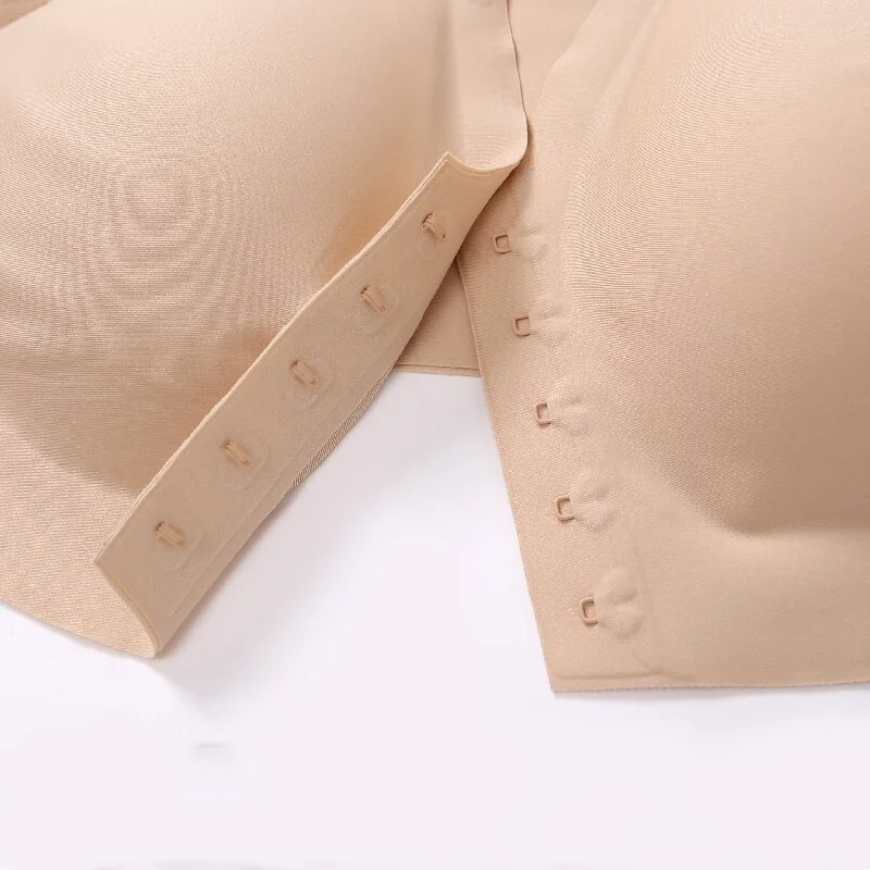 بطانة شجرة الطيور 89% حرير التوت 11% حمالة صدر من الألياف اللدنة، حمالات صدر نسائية بإبزيم أمامي 3/4 كوب، 2025 ملابس داخلية جديدة قابلة للتنفس A59042JF