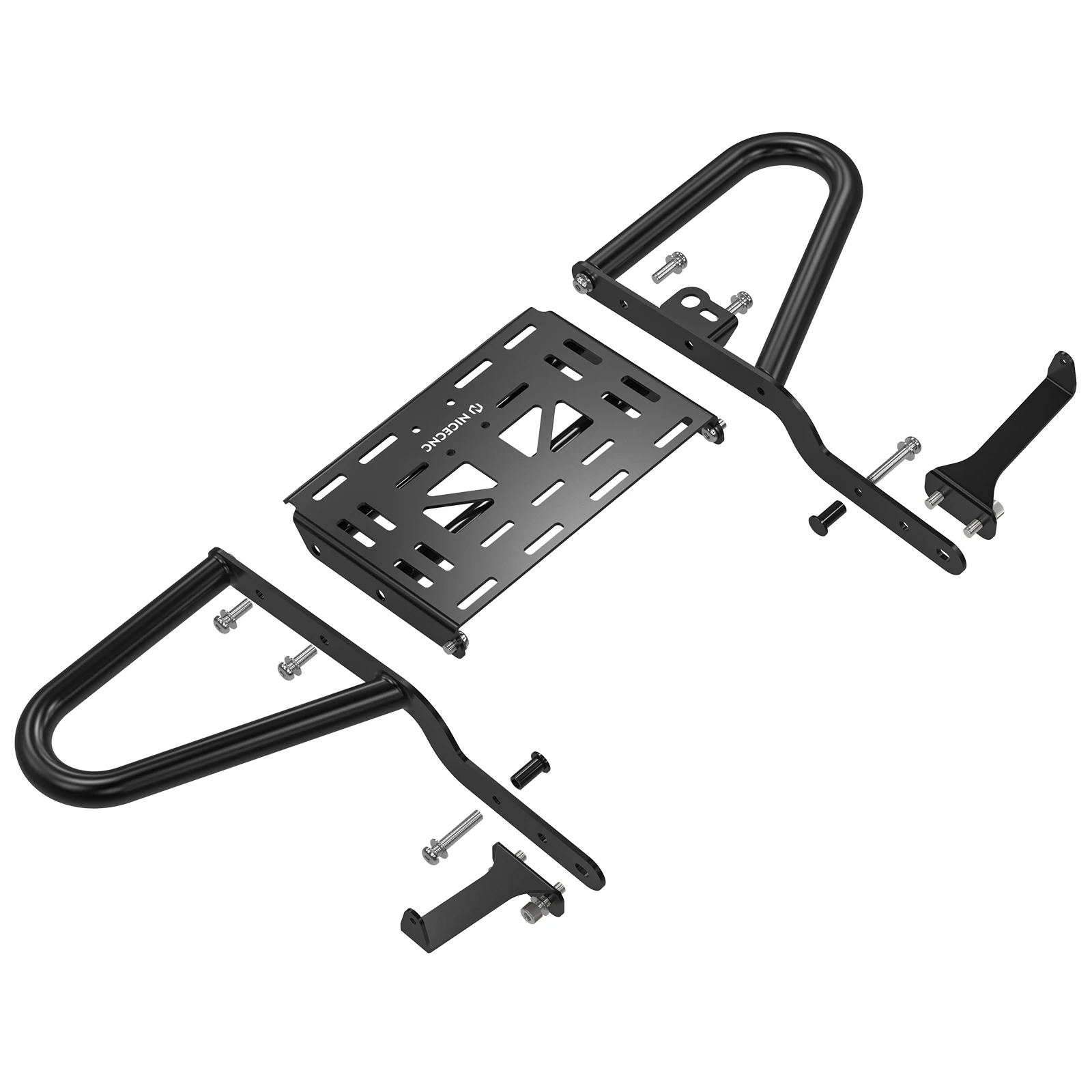 Rear Grab Bar ATV Luggage Rack Kit for Yamaha Raptor 700 700R 2006-2024 Replace 1PE-F845R-00-00 6061 Aluminum & Heavy-duty Steel