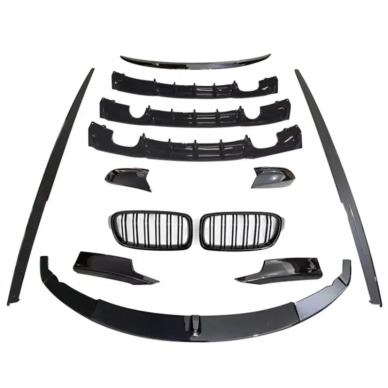 

Tom AutoFor 3 Series F30/F35 MP Style Bumper Rear Lip Kit Grille Mirror Cover Front Lip Side Skirt Tail Wing Body Kit