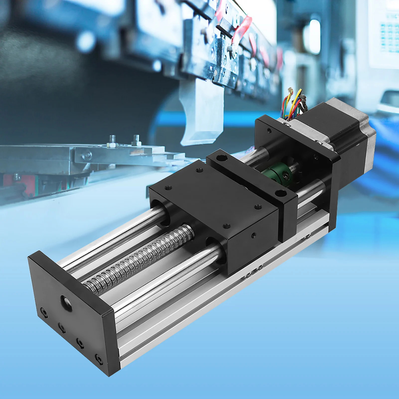 

Aluminum Alloy Double Shaft Ball Screw Linear Rail with 57 Motor for Automation Industry Automation Industry Linear Motion