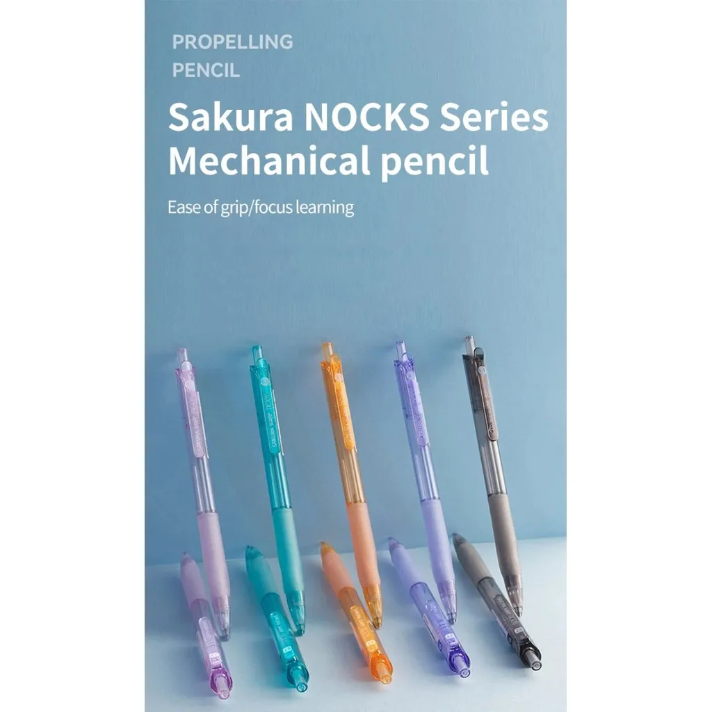 Sakura 0,5 mm/0,7 mm Druckbleistiftminen, Nachfüllungen, automatische Bleistifte, Skizzieren, Schreiben für Schüler, Schule, Büro, Schreibwaren, Kunst – Detail 5
