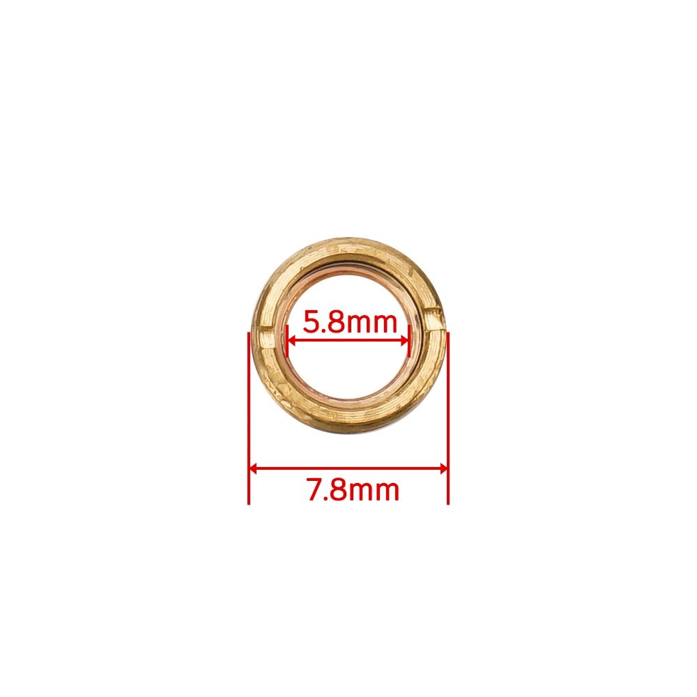 Lente óptica laser para substituição, material de latão, tipo de bico assistido por ar, módulo laser, adequado para 40W, 80W, 3 Pcs, 5 Pcs, 10Pcs