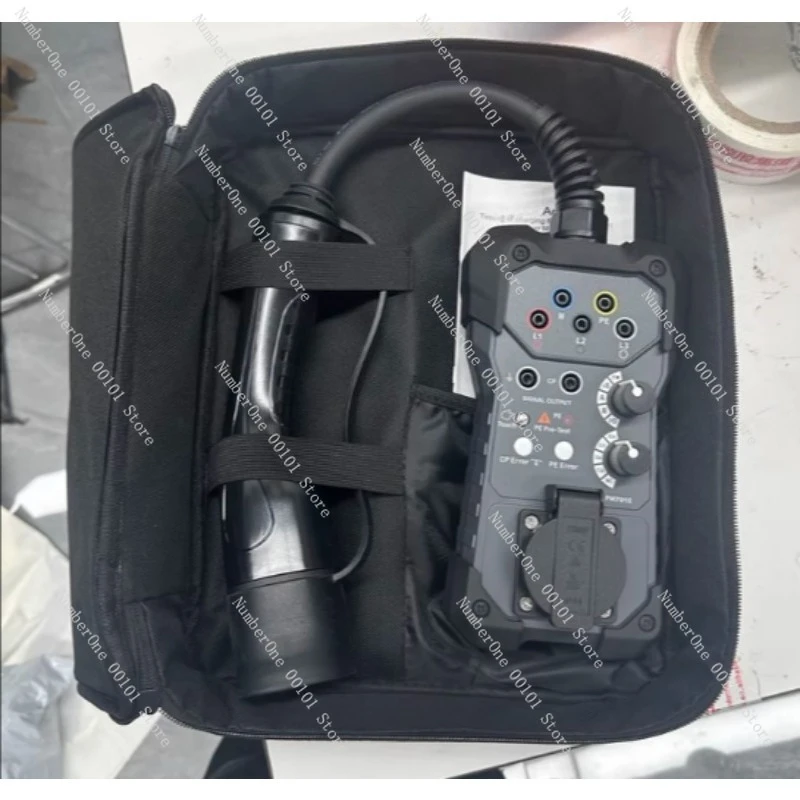 EV Charging Station Tester, PM701 Series EVSE Adapter for Type 1/2/NACS, AC Diagnostic Tool