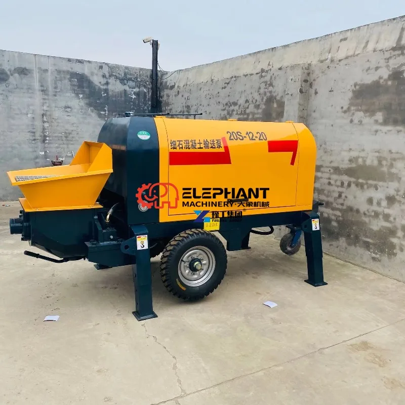 Hot Sale Low Price Mini Concrete Pumps with Remote Control for Concrete Pump Diesel and Electric