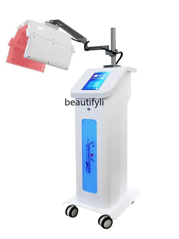 

Vertical large row lamp spectrometer, special photon skin rejuvenation and whitening light therapy beauty instrument