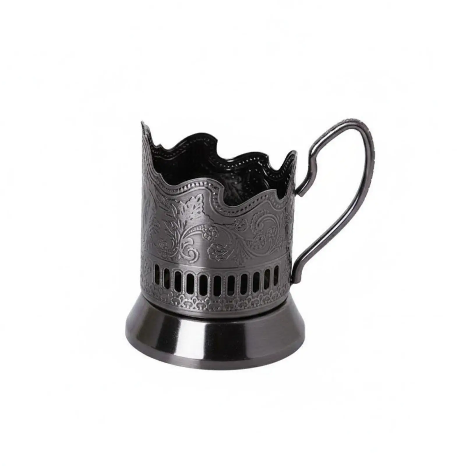 Porte-gobelets de style rétro russe, idée cadeau géniale, porte-gobelets en métal vintage pour collectionneurs, décoration d'intérieur