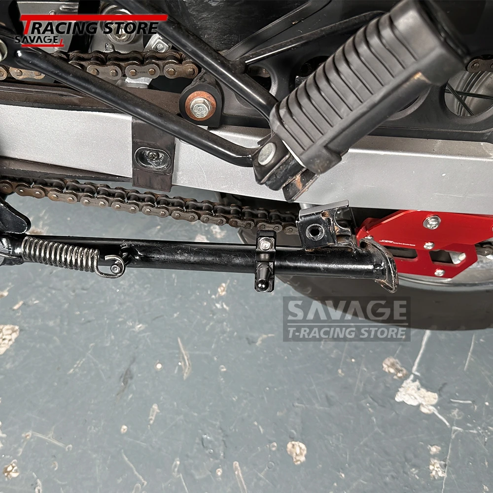 XR 22 مللي متر دواسة القدم دعامة تثبيت مشبك مساعد الجانب حامل مسنده لهوندا XR125L XR150L XR190L XR230 XR 250 XR 400 XR600R XR 650