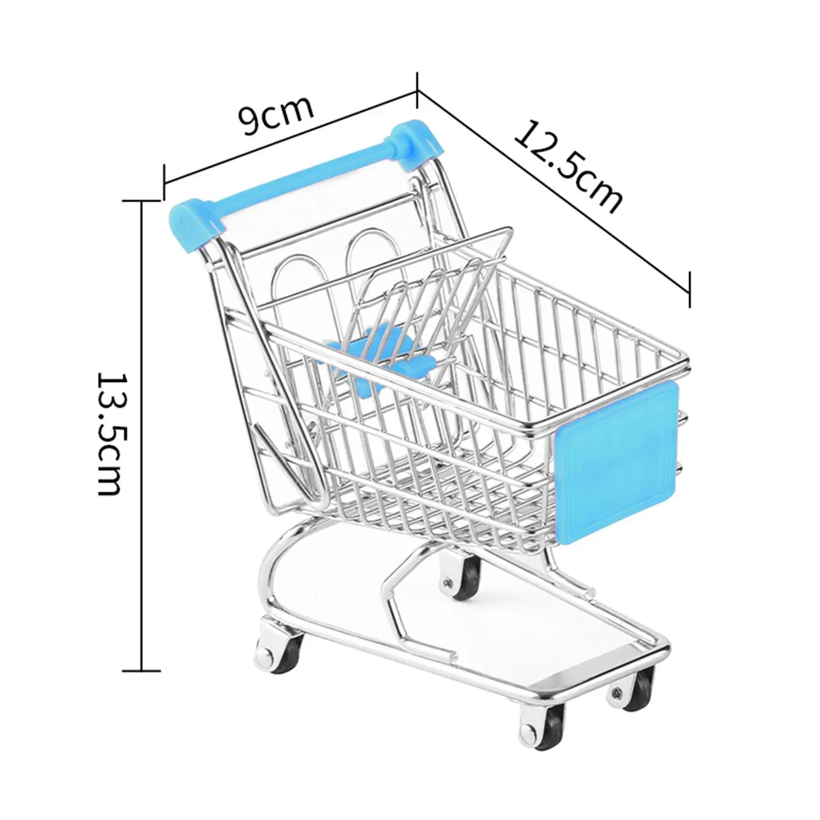 Mini carrinho de compras mini cesta de armazenamento crianças empurrar carrinho de brinquedo