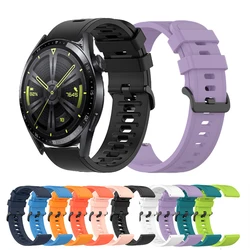 20mm 22mm Silicone Strap For Huawei Watch GT 3 42mm 46mm Sport Bracelet For Huawei GT3 GT 2 Pro/GT Runner/2E SmartWatch Correa