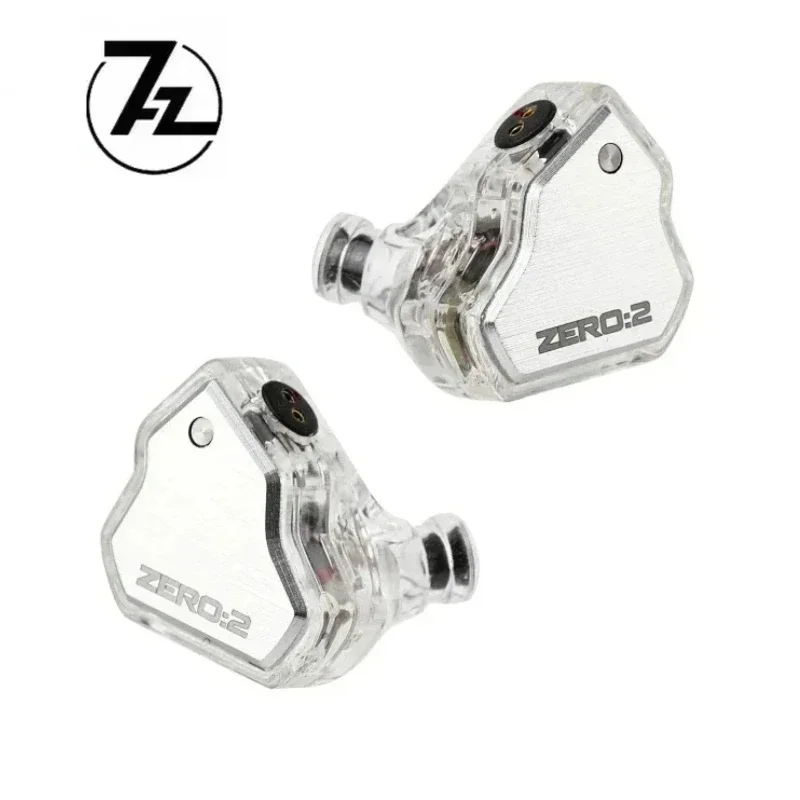 Fones de Ouvido Gaming HIFI IEM Crinacle Zero 2 7Hz com Driver Dinâmico de 10mm e Cabo OFC para Músicos