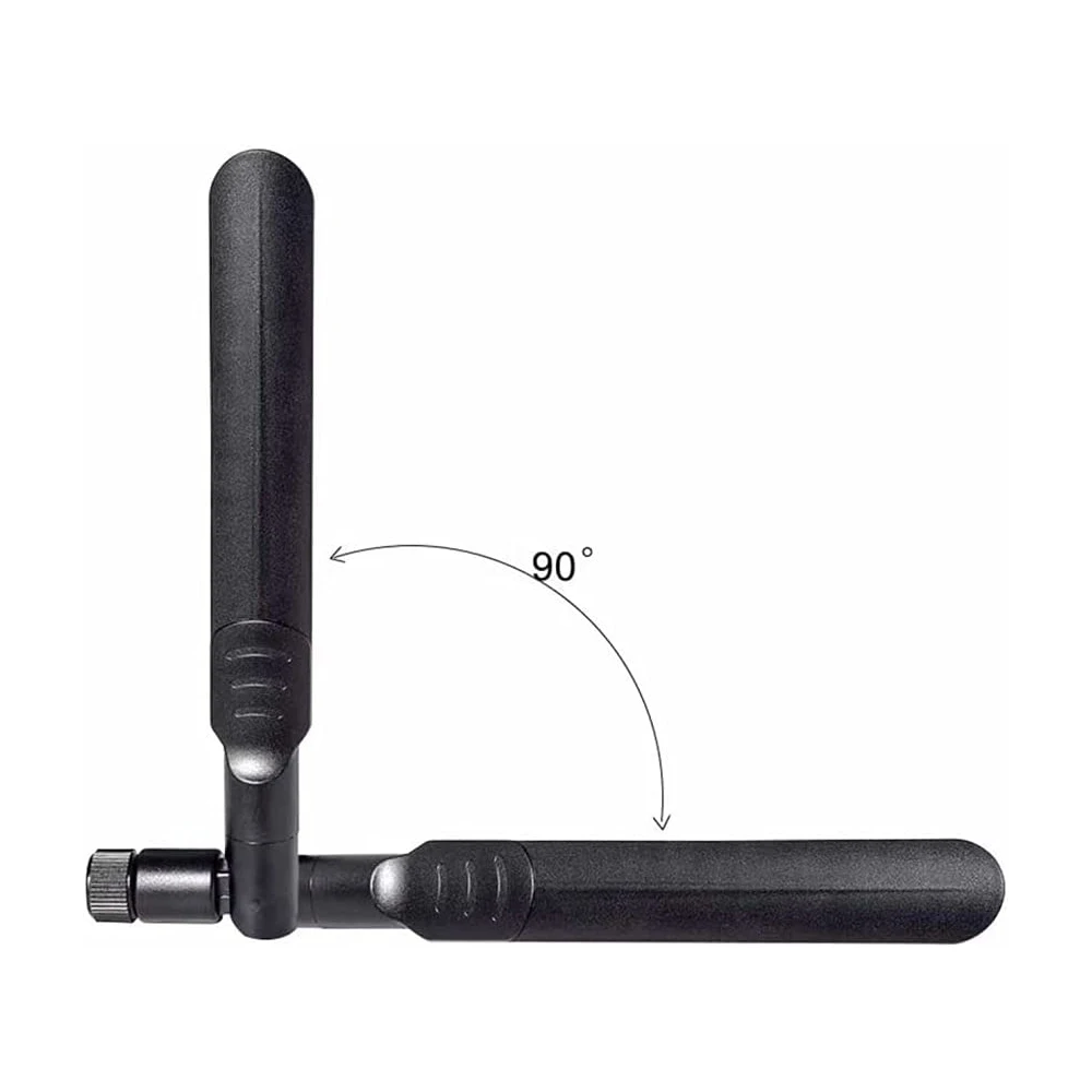 Antena macho SMA de doble banda, 2,4 GHz, 5GHz, 5,8 GHz, 8dBi, Cable Coaxial Pigtail de 15cm para tarjeta de red inalámbrica, adaptador WiFi para ordenador portátil