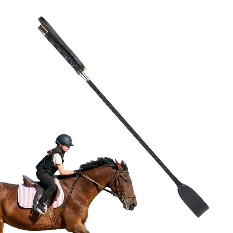 30/45/54/60CM Crop Horse Crop Double Slapper Horse Whip Horse Whip z PU Leather Equestrianism dla koni ﻿