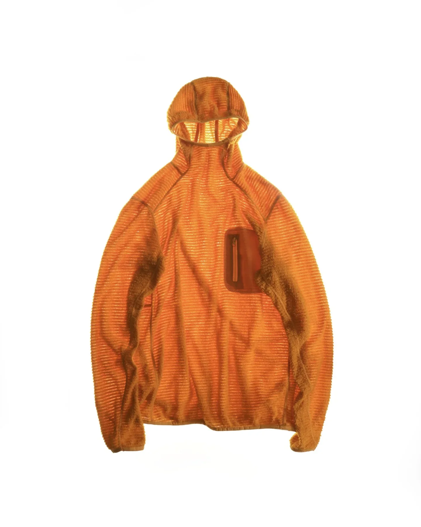 Unisex Outdoor-Fleece-Kapuzenpullover mit Ferninfrarot-Heizung – Antistatischer, thermischer Langarm-Pullover für Winterwanderungen und zum Schichten – Detail 5