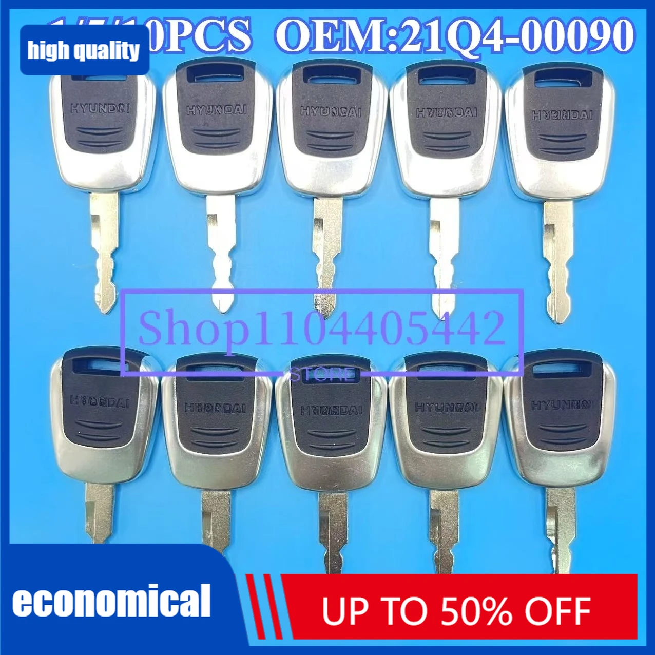 

1/5/10 шт. 21Q4-00090 KEYS Экскаватор 60/180/150/215/1305-9 Запуск двери зажигания Аксессуары для дверных ключей для экскаватора