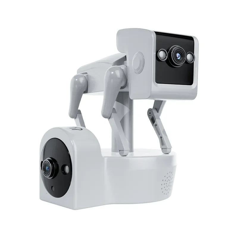 Imagem -06 - Lente Dupla App Robô Cão sem Fio Ptz ip Dome Câmera Full Color ai Detecção Humanóide Segurança Monitor de Bebê 4mp