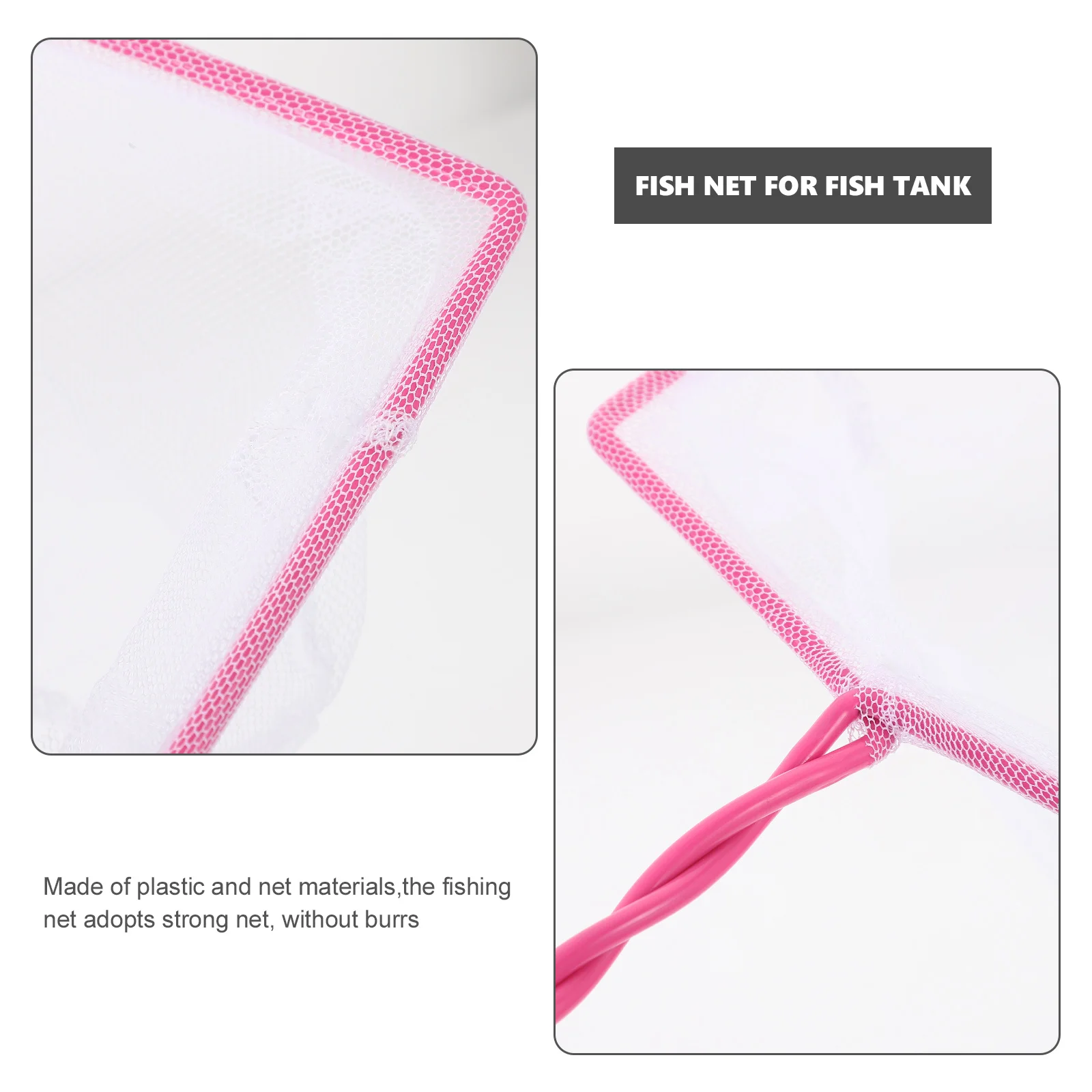 

5Pcs Multipurpose Catching Net for Aquarium Fish Tanks No Burrs Strong and Durable Fish Net Aquarium Fishing Supplies