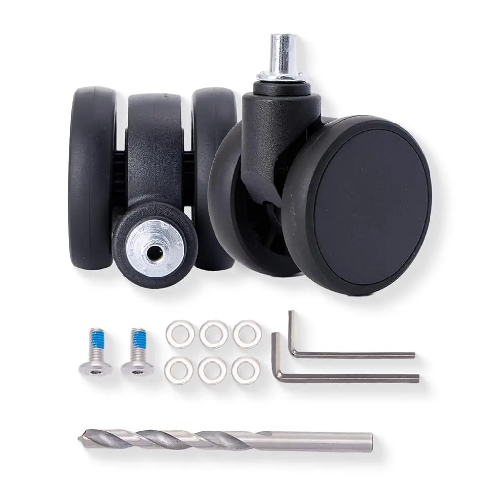 

Бесплатная доставка: Комплект из 2 колес для чемоданов - прочные бесшумные колеса из ТПУ, универсальные для Samsonite, Ricardo и American Touris