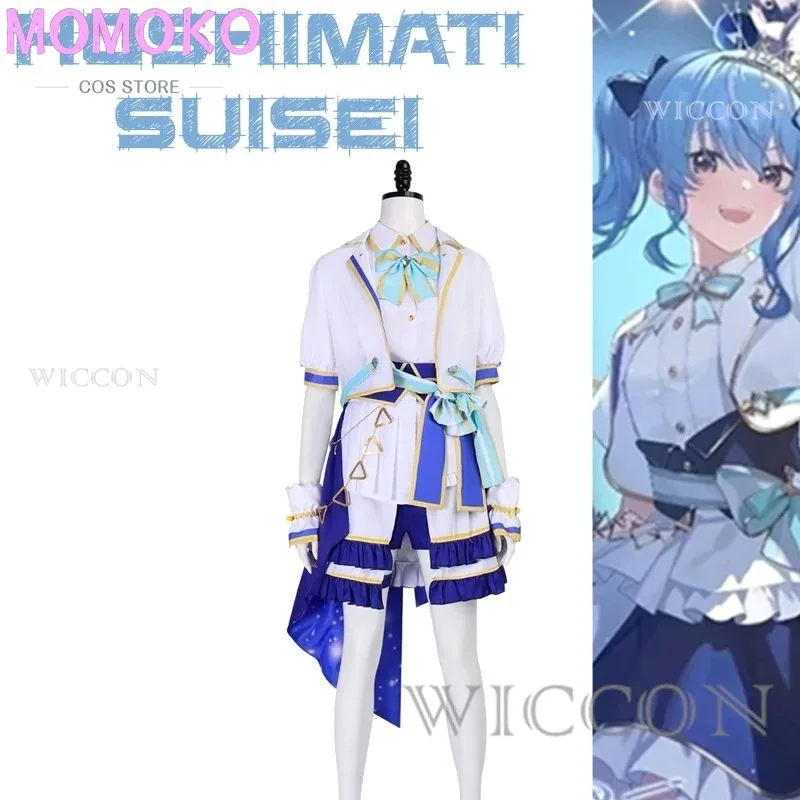 

COSda@Hololive Gamers Virtual Anchor Hoshimati Suisei Cosplay The 2025 Concert Will Play A Song Costume Vtuber Cosplay Costume A