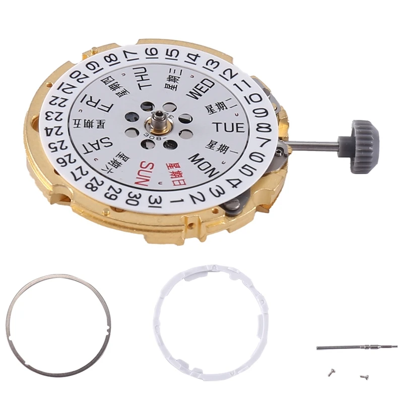 8200 Movement Automatic Movement Mechanical Movement 8205 Double Calendar Movement 3Pin Movement For Miyota