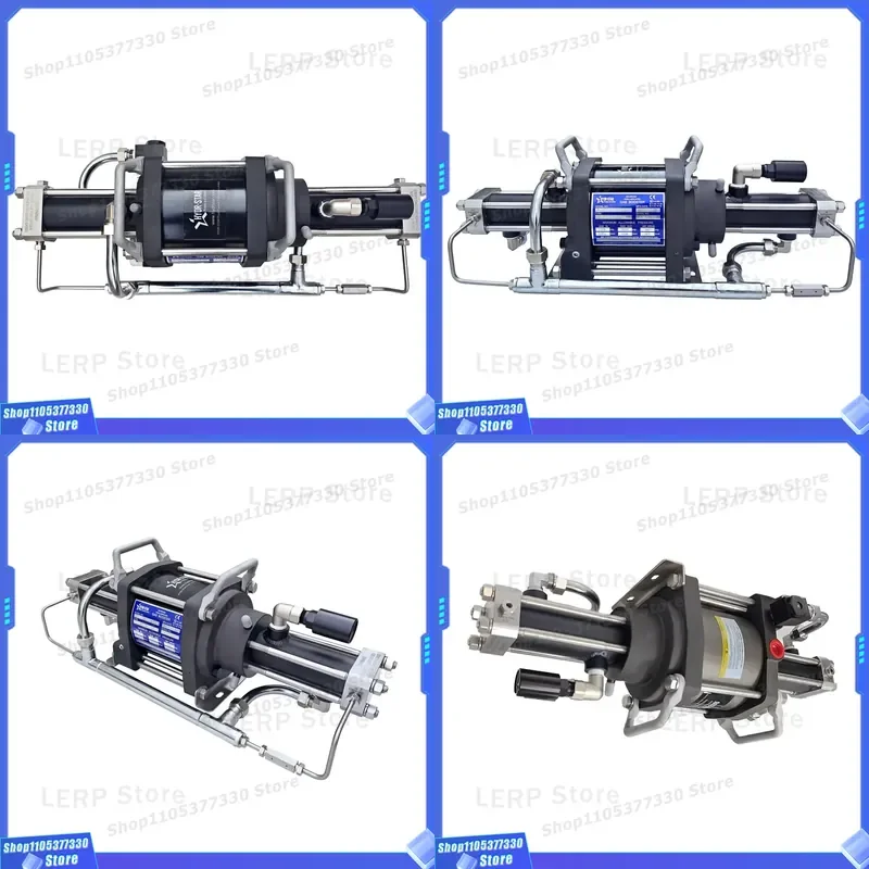 Factory Supply Air Driven Pump Max 9000psi Pneumatic Operated Oil Free Pump for Filling Cylinders