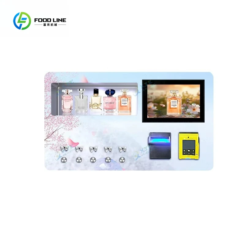 

Wall-mounted Automatic Small 5ml Cash Banknotes Coin Operated Credit Card Perfume Spraying Dispenser Vending Machine