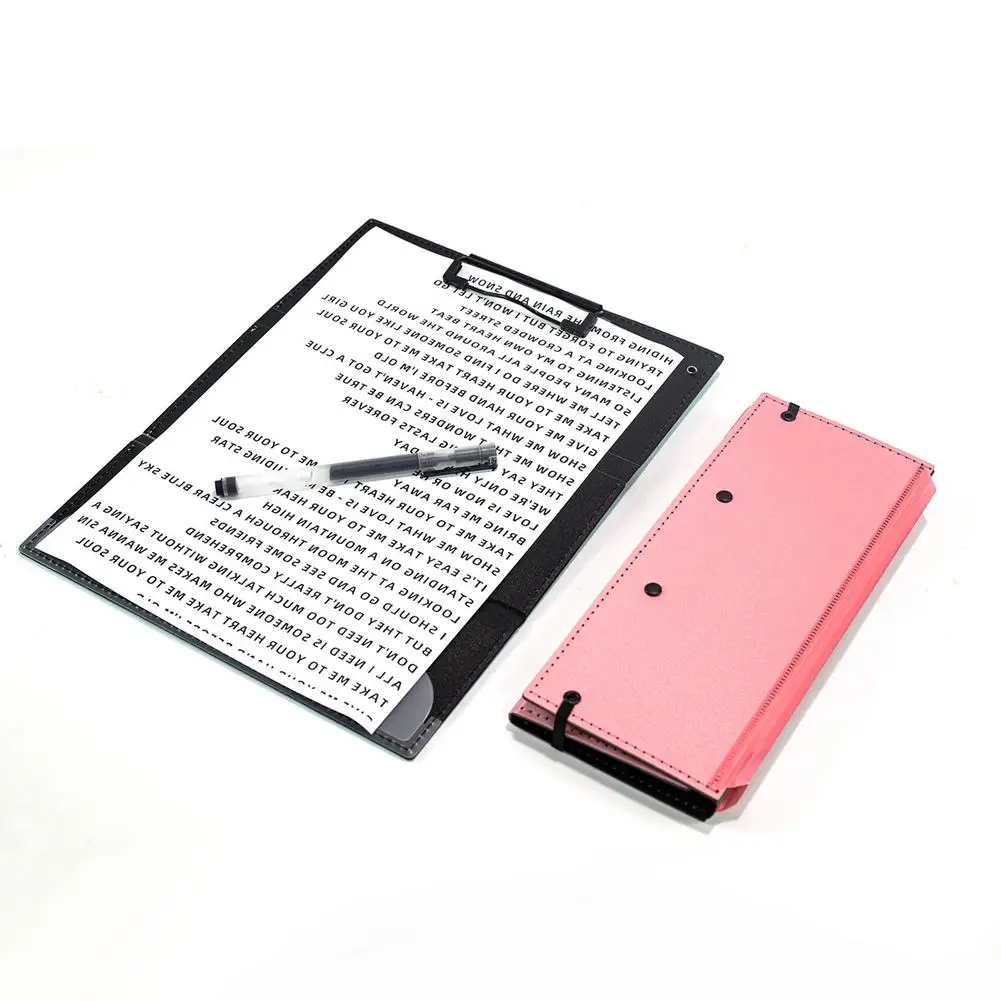 Nursing Clipboard Foldable With Nursing Medical Edition Cheat-Sheets 3 Layers Foldable Clipboard With Sticker