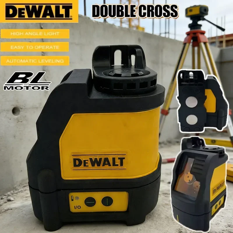 DEWALT DW088CG 2-Lines Laser Level Self Levelling Cross Line Green Beam Laser Horizontal Vertical Naked Tool For DEWALT Battery