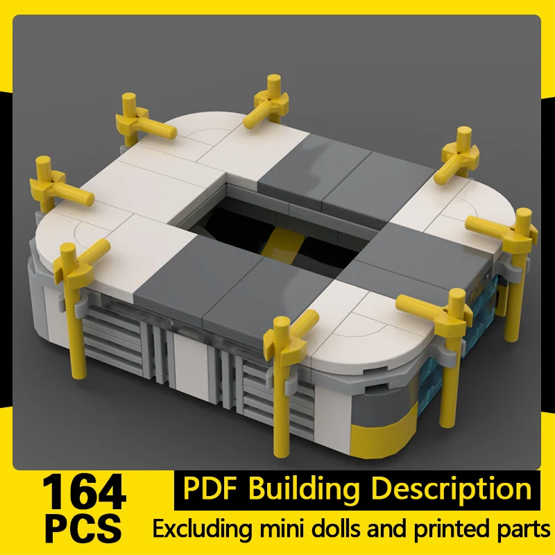 

City Street View Model MOC Building Bricks Modern Park Stadium Modular Technology Gifts Holiday Assemble Children Toys Suit