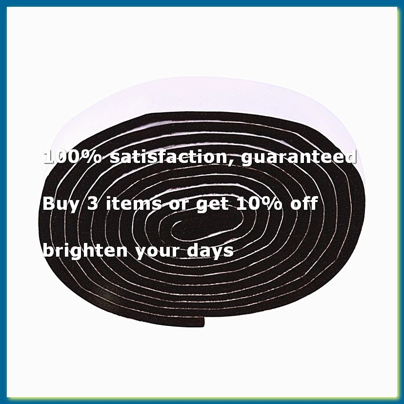 Self-Stick Heavy Duty Felt Strip Roll for Hard Surfaces (1/2 inch x 60 inch), Brown