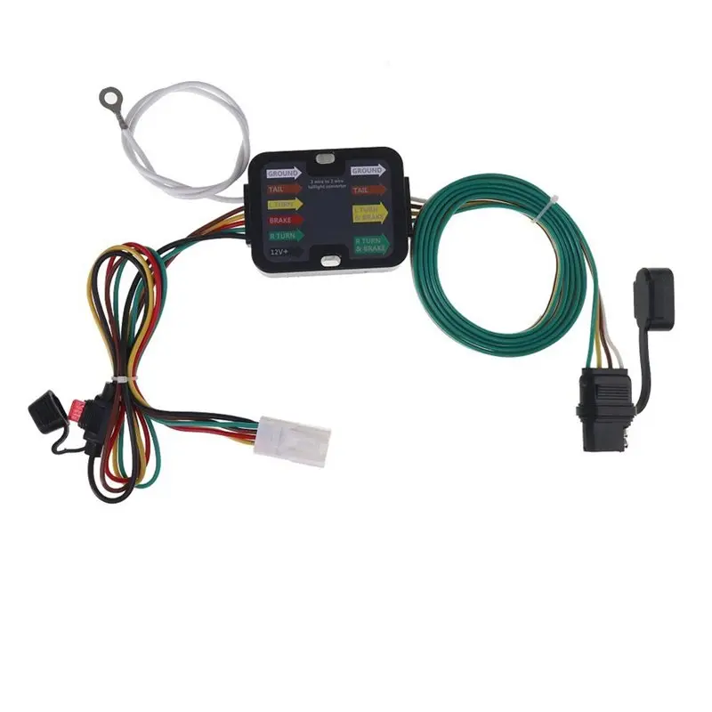 4-Pin Trailer Wiring Harness 4-Way Connector For 2021-2024 Sienna Towing Hitch Replacement Part Number 56489